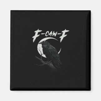 Funny Crow Essential Creative Casual Magnet