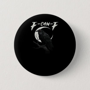 Funny Crow Essential Retro Classic 6 Cm Round Badge