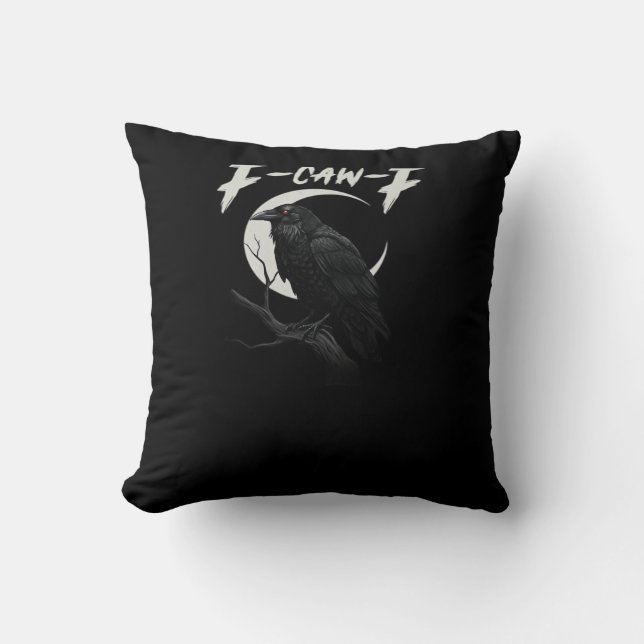 Funny Crow Essential Retro Classic Cushion (Front)