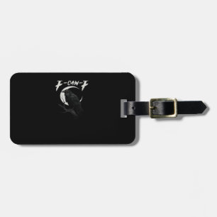 Funny Crow Essential Retro Classic Luggage Tag