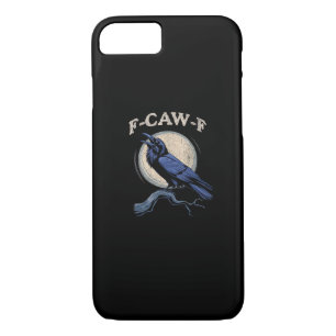Funny Crow F-Caw-F Crow Lover Creative Casual iPhone 8/7 Case