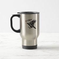 Funny Crow F-Caw-F Essential Minimal Clean