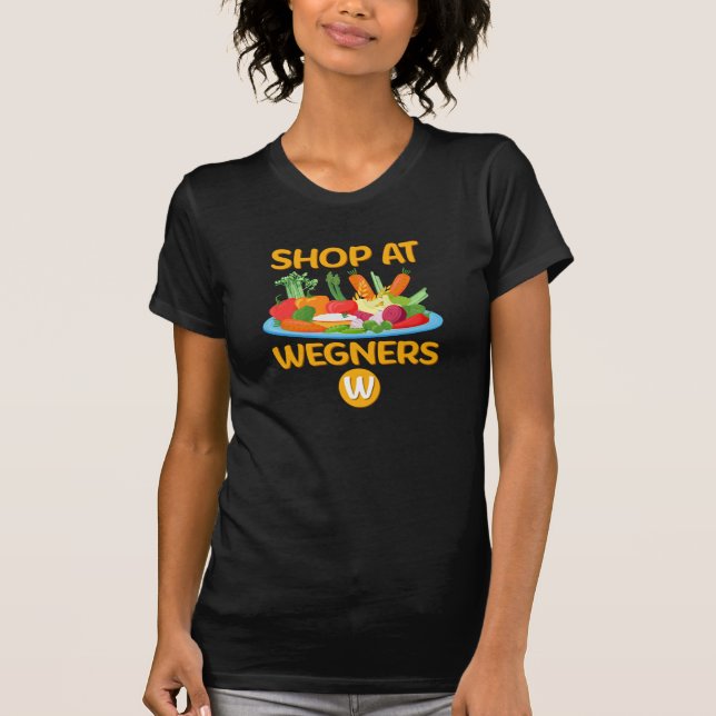 Funny Crudite Wegners Veggie Asparagus Tray T-Shir T-Shirt (Front)