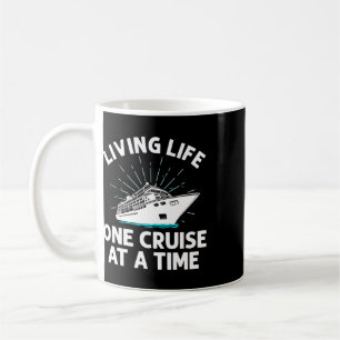 Funny Cruise Art Men Women Family Cruise Vacation  Coffee Mug