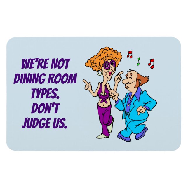 Funny Cruise Cabin Door Dining Room Magnet (Horizontal)
