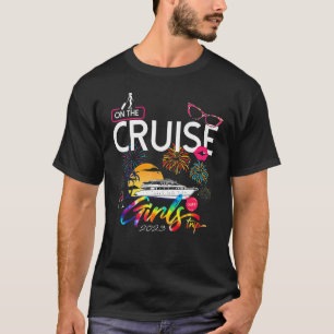 Funny Cruise Girls Trip 2023 Women Cruising Boat T T-Shirt