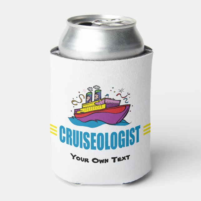 Funny Cruise Ship Can Cooler (Can Front)