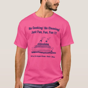 Funny Cruise Ship Monogram Group Event Fun T-Shirt