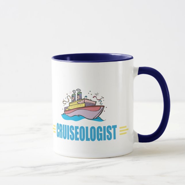 Funny Cruise Ship Mug (Right)