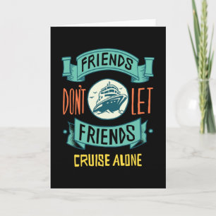 Funny Cruise Ship Quote Card