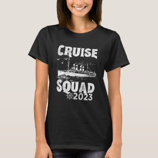 Funny Cruise Squad 2023 - Vacation Vintage T-Shirt