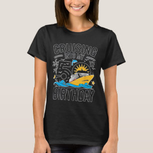 Funny Cruising Into My 50th Birthday Mediterranean T-Shirt