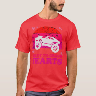 Funny Crush Hearts Quote Ix27M Ready To Crush Hear T-Shirt