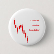 Funny Crypto "I Survived Another Liquidation" Card