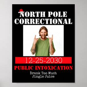 Funny Cture Matching Family Christmas Pajama Poster