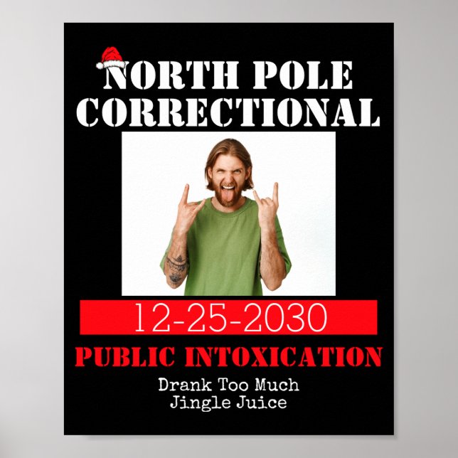 Funny Cture Matching Family Christmas Pajama  Poster (Front)