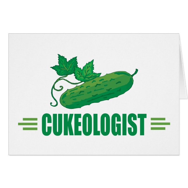 Funny Cucumber (Front Horizontal)