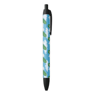 Funny Cucumber Pickles Food Humour Fantasy Emojis Black Ink Pen