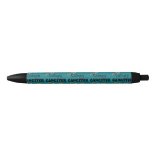 Funny Culinary Gangster Cooking Design Black Ink Pen