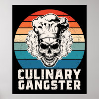 funny culinary Gangster word art 