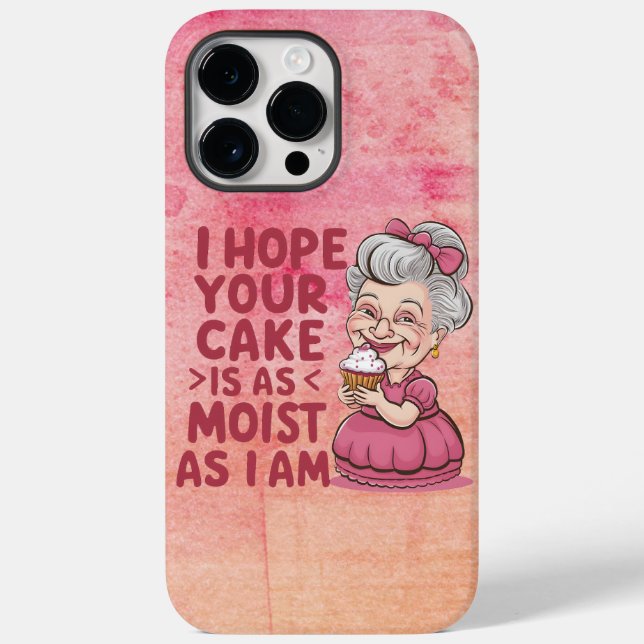 Funny Cupcake Baking Grandma Quotes Cupcake Lover Case-Mate iPhone Case (Back)