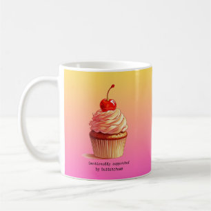 Funny Cupcake Mug Emotional Support by Buttercream