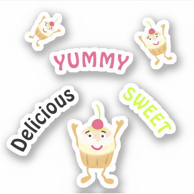 Funny cupcakes  (Front)