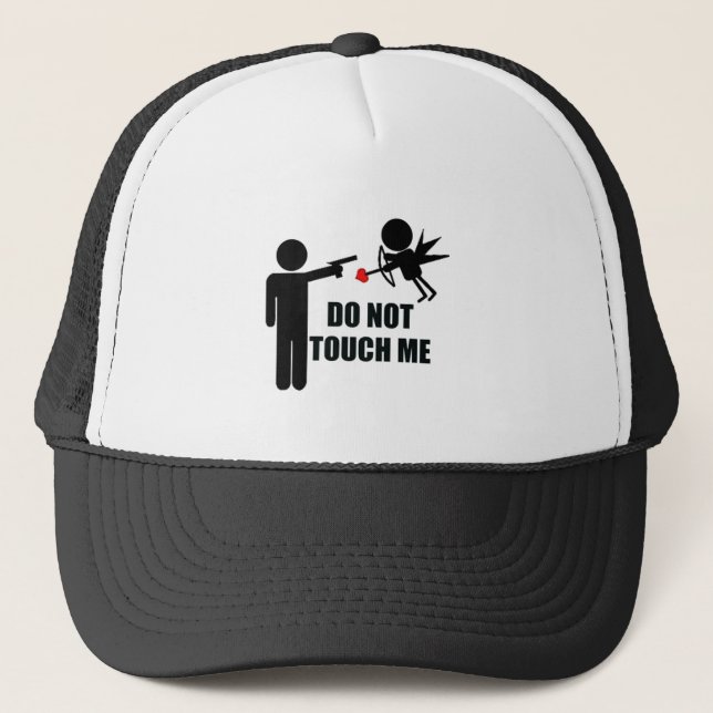 Funny Cupid Trucker Hat (Front)