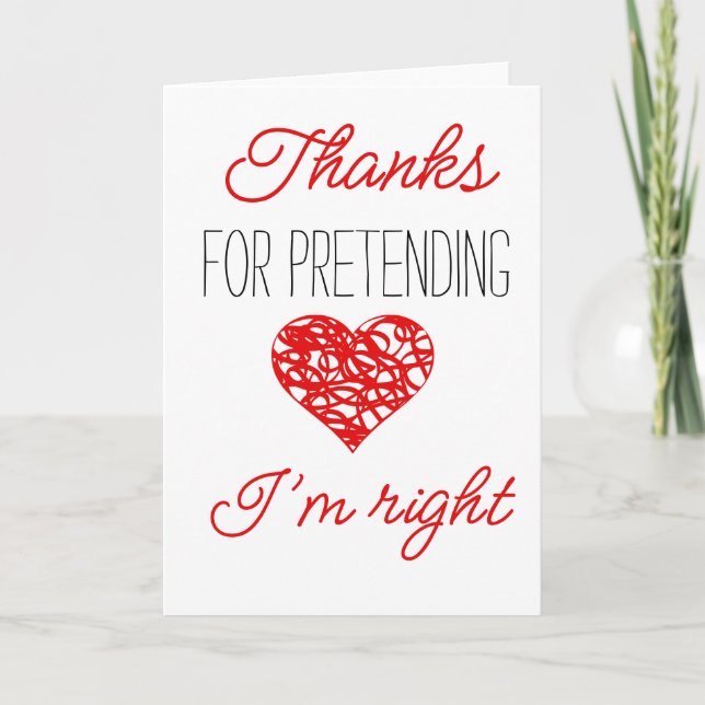 Funny Cupid Valentine's Day Card (Front)