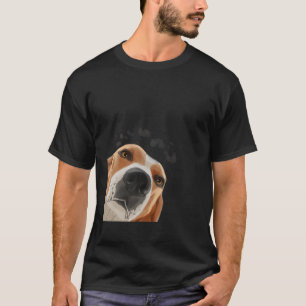Funny Curious Dog Treeing Walker Coonhound T-Shirt