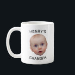 Funny Custom Baby Face  Coffee Mug<br><div class="desc">Custom Baby Face Coffee Mug, Replace the face of this baby with your favourite photo (make sure to crop as much to the face as possible and use an app to remove the background) and personalise this funny mug with your kid, husband, or boyfriend on it! Also a fun and...</div>