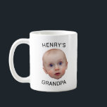 Funny Custom Baby Face  Coffee Mug<br><div class="desc">Custom Baby Face Coffee Mug, Replace the face of this baby with your favourite photo (make sure to crop as much to the face as possible and use an app to remove the background) and personalise this funny mug with your kid, husband, or boyfriend on it! Also a fun and...</div>