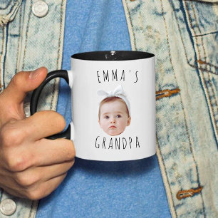 Funny Custom Baby Face Photo  Mug