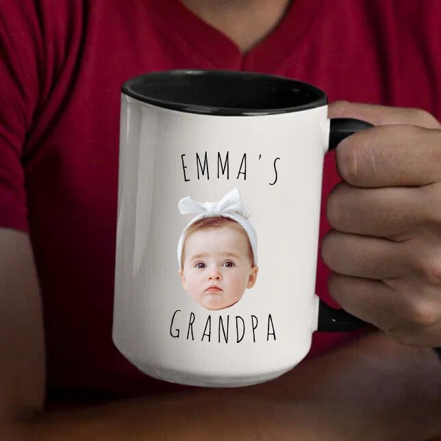 Funny Custom Baby Face Photo  Mug (Creator Uploaded)