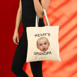 Funny Custom Baby Face  Tote Bag<br><div class="desc">Custom Baby Face , Replace the face of this baby with your favourite photo (make sure to crop as much to the face as possible and use an app to remove the background) and personalise this funny face with your kid, husband, or boyfriend on it! Also a fun and unique...</div>
