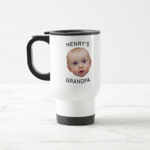 Funny Custom Baby Face  Travel Mug