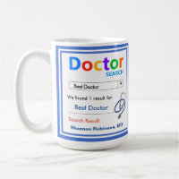 Funny Custom Best Doctor Gift