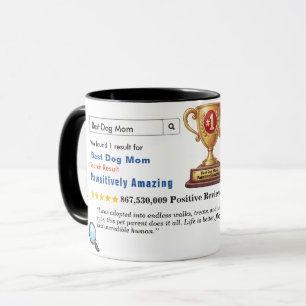 Funny Custom Best Dog Mom Mug