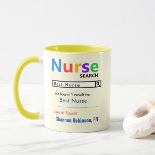 Funny Custom Best Nurse Gift Mug