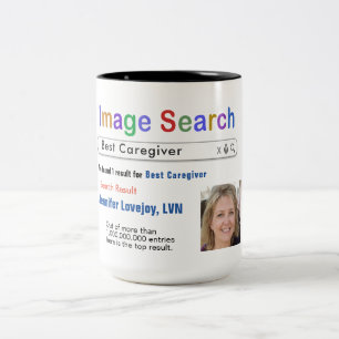Funny Custom Best Nurse Search Gift Mug