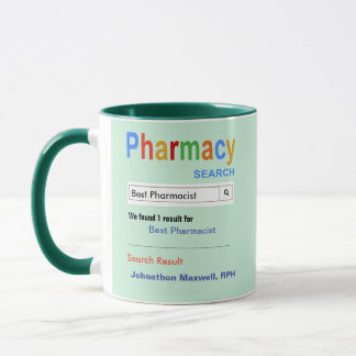 Funny Custom Best Pharmacist Gift Mug