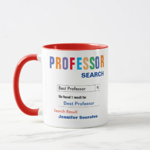 Funny Custom Best Professor Gift Mug