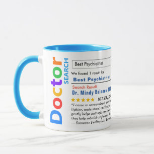 Funny Custom Best Psychiatrist Mug