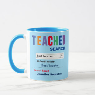 Funny Custom Best Teacher Gift Mug