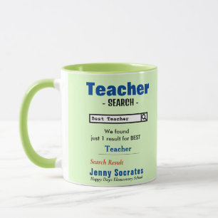 Funny Custom Best Teacher Mug