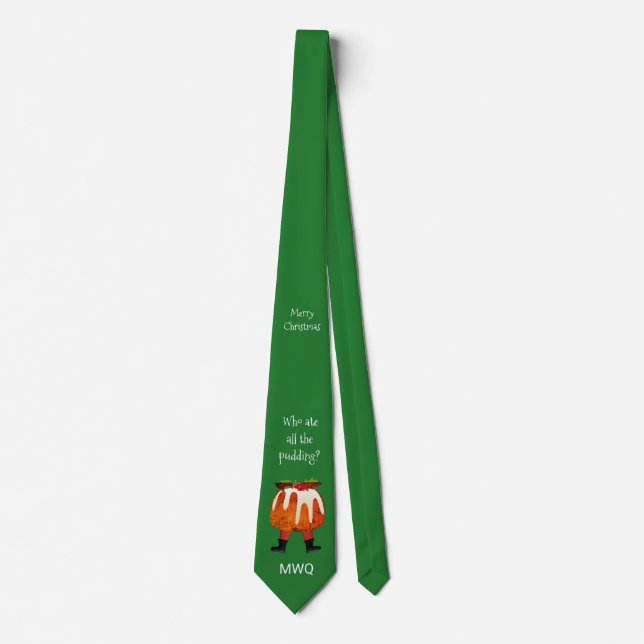 Funny Custom Christmas Tie (Front)