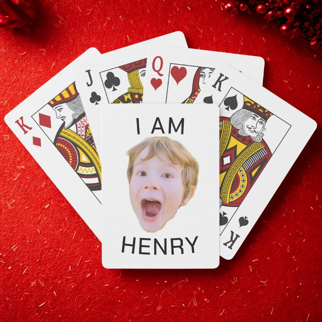 Funny Custom Face Cards Birthday Party Matching  (Creator Uploaded)