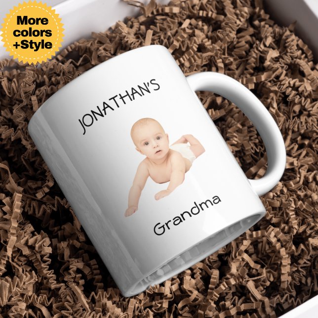 Funny Custom Face Mug for Grandpa/Grandpa – Gift (Funny Custom Face Mug for Grandpa – Gift for Any Occasion)