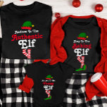 Funny Custom Family Christmas Most Likely To Elf Tri-Blend Shirt<br><div class="desc">Add a playful twist to your holiday festivities with our Funny Custom Family Christmas Most Likely To Elf Tri-Blend Shirt. Perfect for creating a lighthearted and memorable Christmas, these matching shirts feature a fun "Most Likely To" elf design, customisable for each family member. Whether it’s “Most Likely to Eat All...</div>