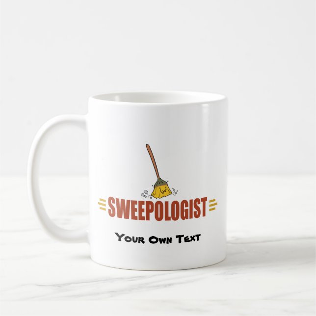 Funny Custom Housecleaning Coffee Mug (Left)